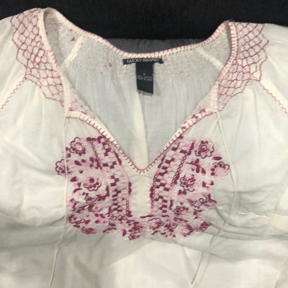Lucky Peasant blouse S - Picture 3 of 4